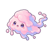 溶けたわたあめ